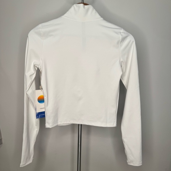 NWT VUORI Chilled Out Track Full Zip Jacket White XS - Picture 11 of 15